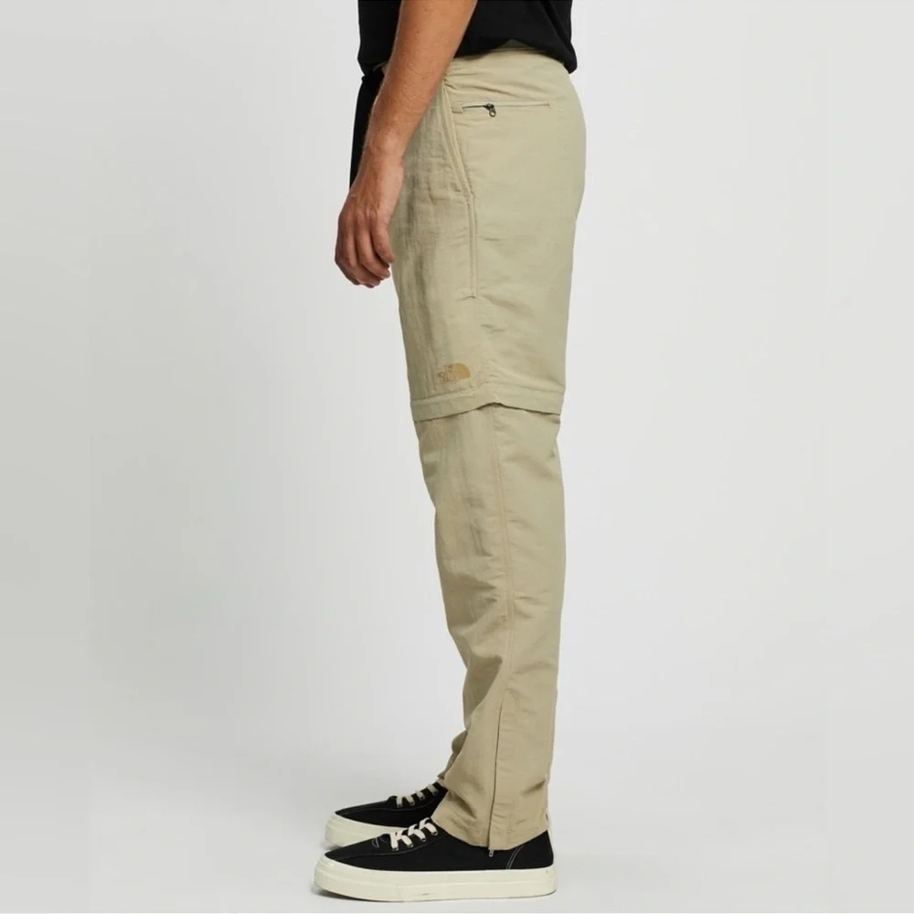 The North Face Paramount Trail convertible pants cargo excellent tan Size XL